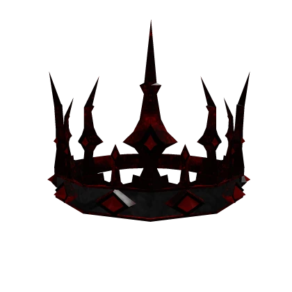 [PBR] Crimson Red Grunge Thorned Crown 