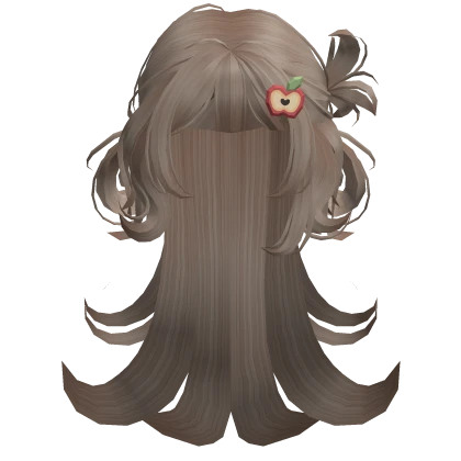 YSK Half up Half Down Apple Clip Hair