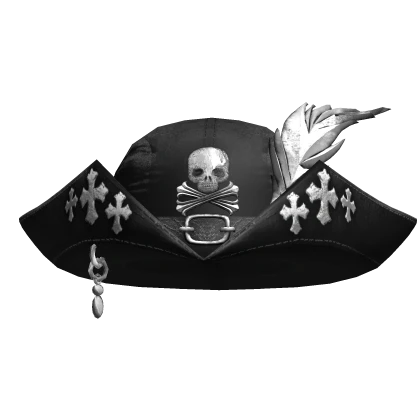 Black Skull Pirate Hat [Pirate Set]