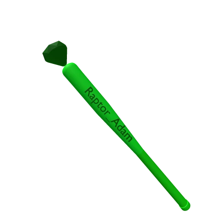 Emerald Baseball Bat 