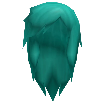 Classic Emo Scene Hair [Teal]