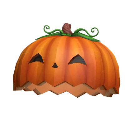 Halloween Carved Pumpkin Hat