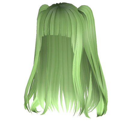 Long Dreamy Hair - Green