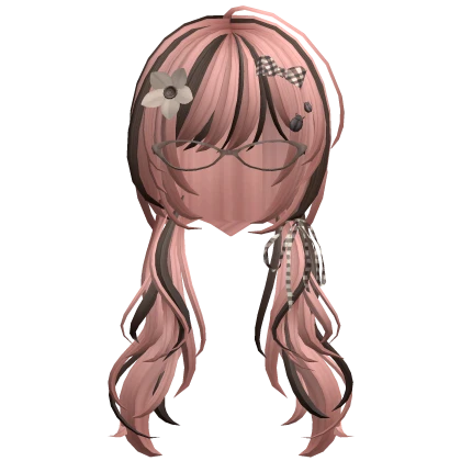 ❀ rose chocolate mori kei igari jellyfish hair