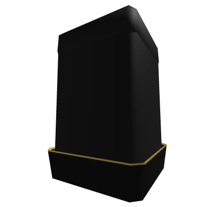 (R6) Formal Black and Golden Suit Right Sleeve