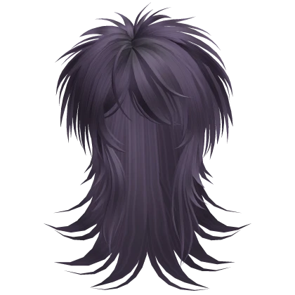Layered VKei Voluminous Scene Hair (Purple)