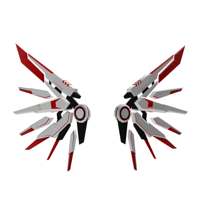 Mecha Crimson Wraith Wings