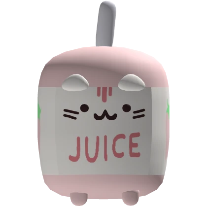 ꒰ ♡ ꒱ pink cat juice shaped Backpack [code: LGJ]