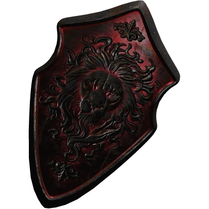 Crimson Lion Shield