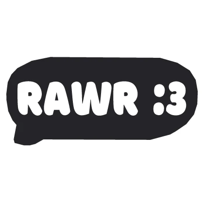 3D Effect - Rawr Bubble