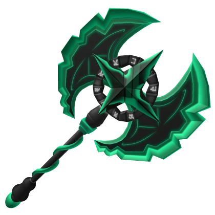 Emerald death axe (Code - emald)