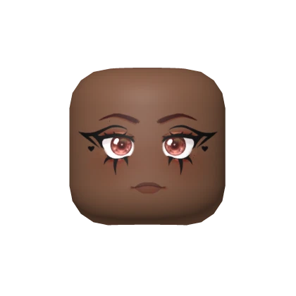  Eyeliner Eyes Mask-Brown Skin Tone