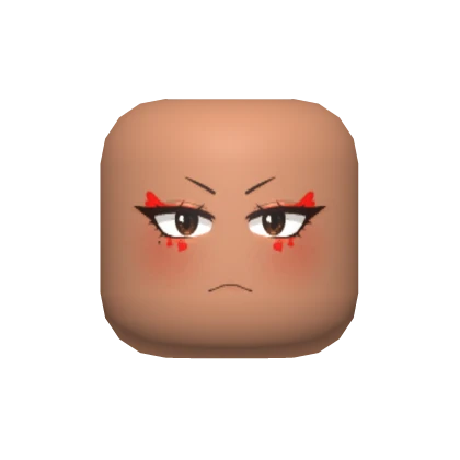 Heart Eye Makeup Mask-Nougat Skin Tone