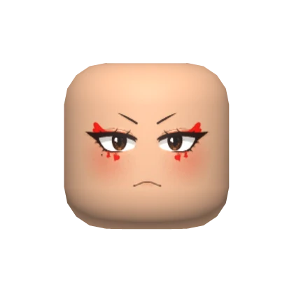 Heart Eye Makeup Mask-Light Skin Tone