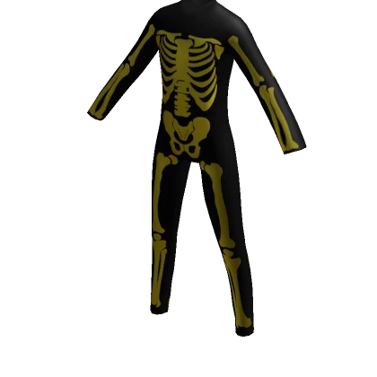 Gold Skeleton Suit