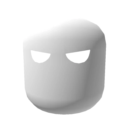 White Eyeless Mask