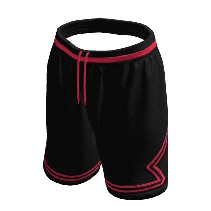Black Y2K Shorts 