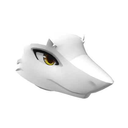 White Sergal Head