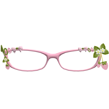 igari mori kei pink green floral cottage glasses