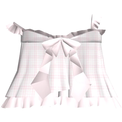 🤍 pretty spring doll ruffle dress pink plaid