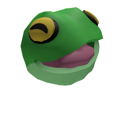 Smiling Frog Mask