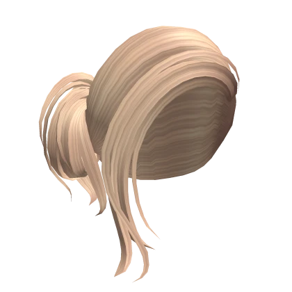 Aesthetic Y2k Lowside Ponytail (Blonde)