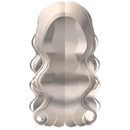 ♡ Platinum Blonde Raining Curls