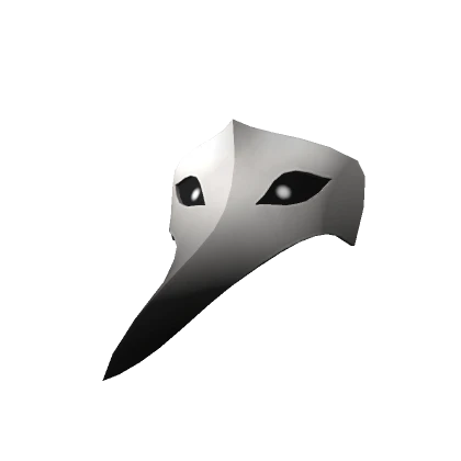 Mysterious Pointy Mask in White