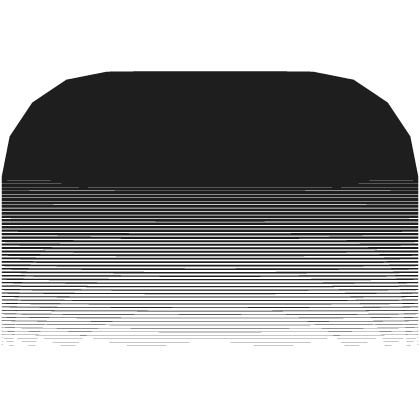 Black Shadow Faded Head Effect Top