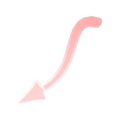 Cute Glowing Tail (Pink)