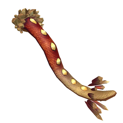 Red Crystal Dragon Tail