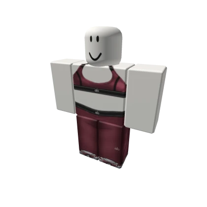 $P. | Alo Yoga Set [Ash Burgundy] ♱