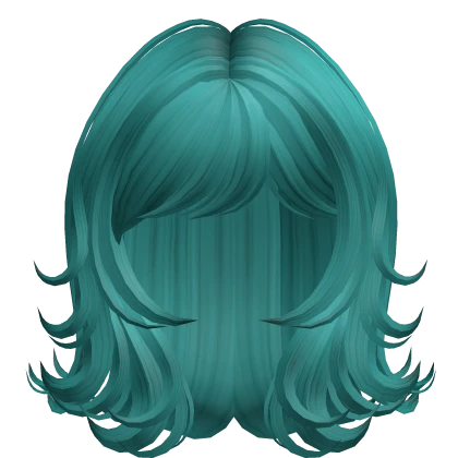 Swirly Doll Hair (Teal)