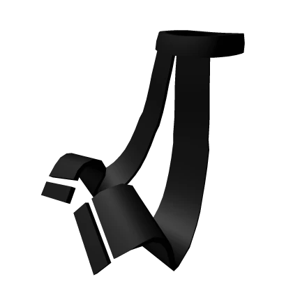Black Simple Scarf
