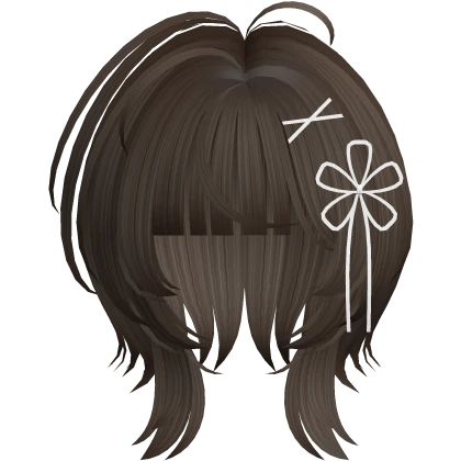 Ouji jellyfish short fluffy messy brown hair