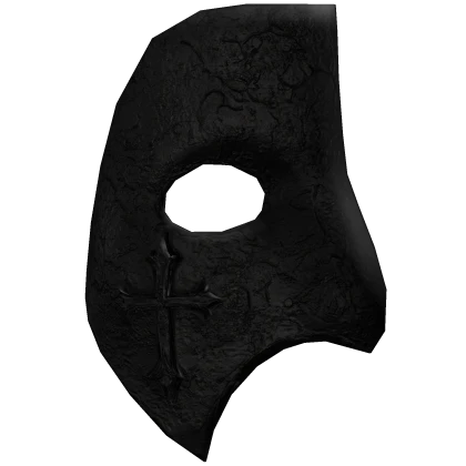Black Phantom Opera Mask