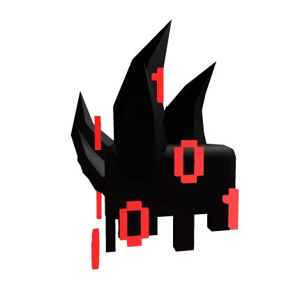 John's Corrupted Spike Pauldron Right