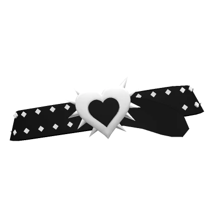 Y2K Spiked Heart Belt 3.0