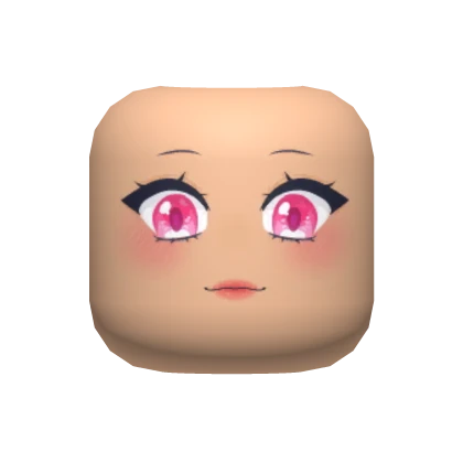 Cute Pink Eyes Mask-Light Skin Tone