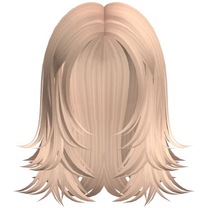 Y2K Aesthetic Layered Hair (Blonde)