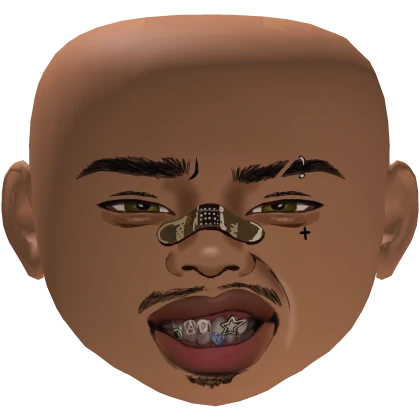 Grizz Male Boy Mesh Masc Makeup Man Face Bro