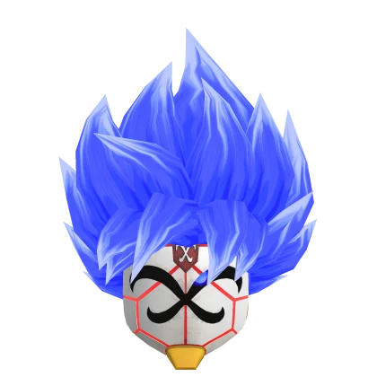 Super Saiyan God Goku Black Zamas u Blue w/ Mask