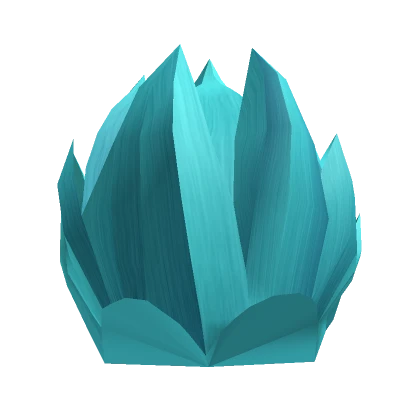 VEGI Spiky Blue  Hair