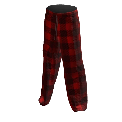 Red Plaid Pants