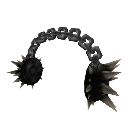 Black Extreme Spikey Headphones