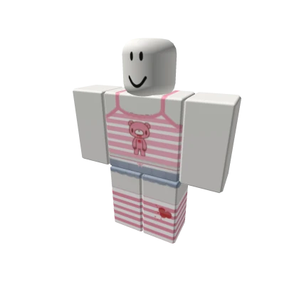 gloomy bear striped matching cute top and sockies