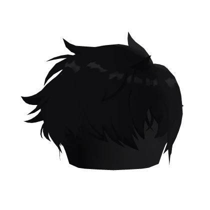 Korean 2Block Messy Hair