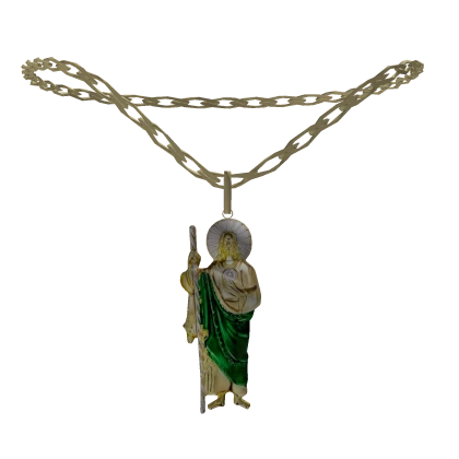[1.0] 22k Gold San Judas Chain