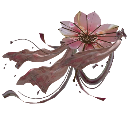 Ethereal Blossom Traditional Hanfu Parasol 
