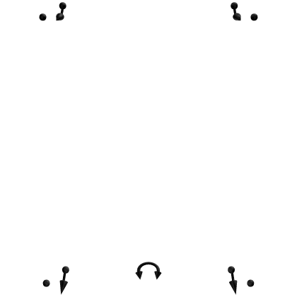 ♰ : black body piercing set